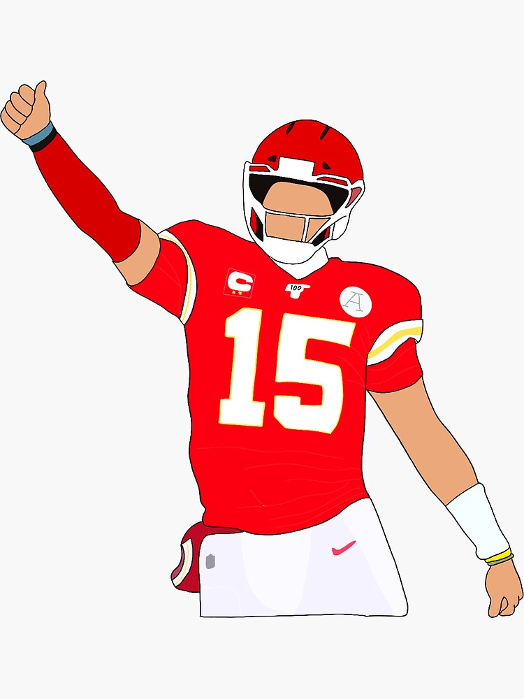 Mahomes custom stickers