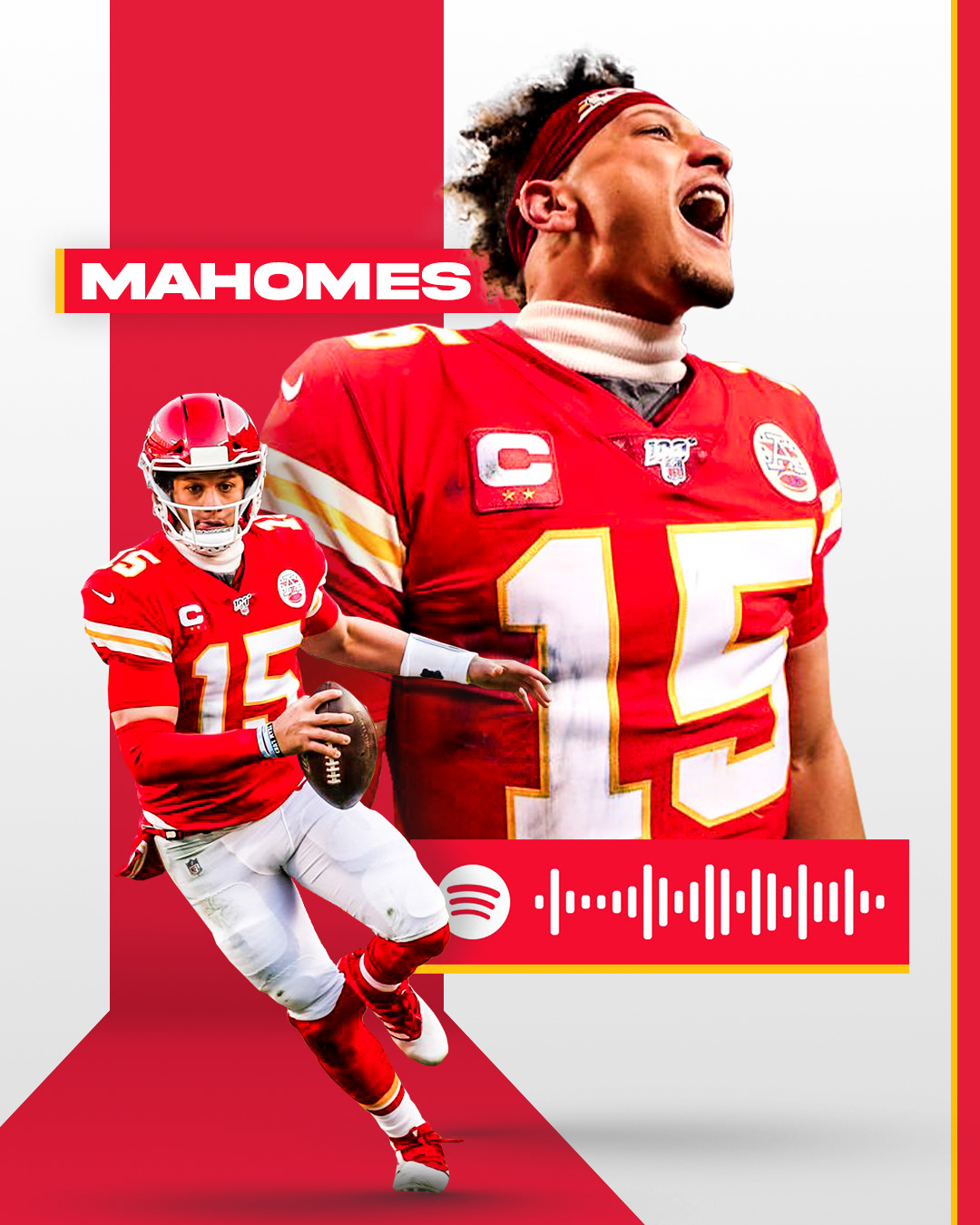 Mahomes poster design