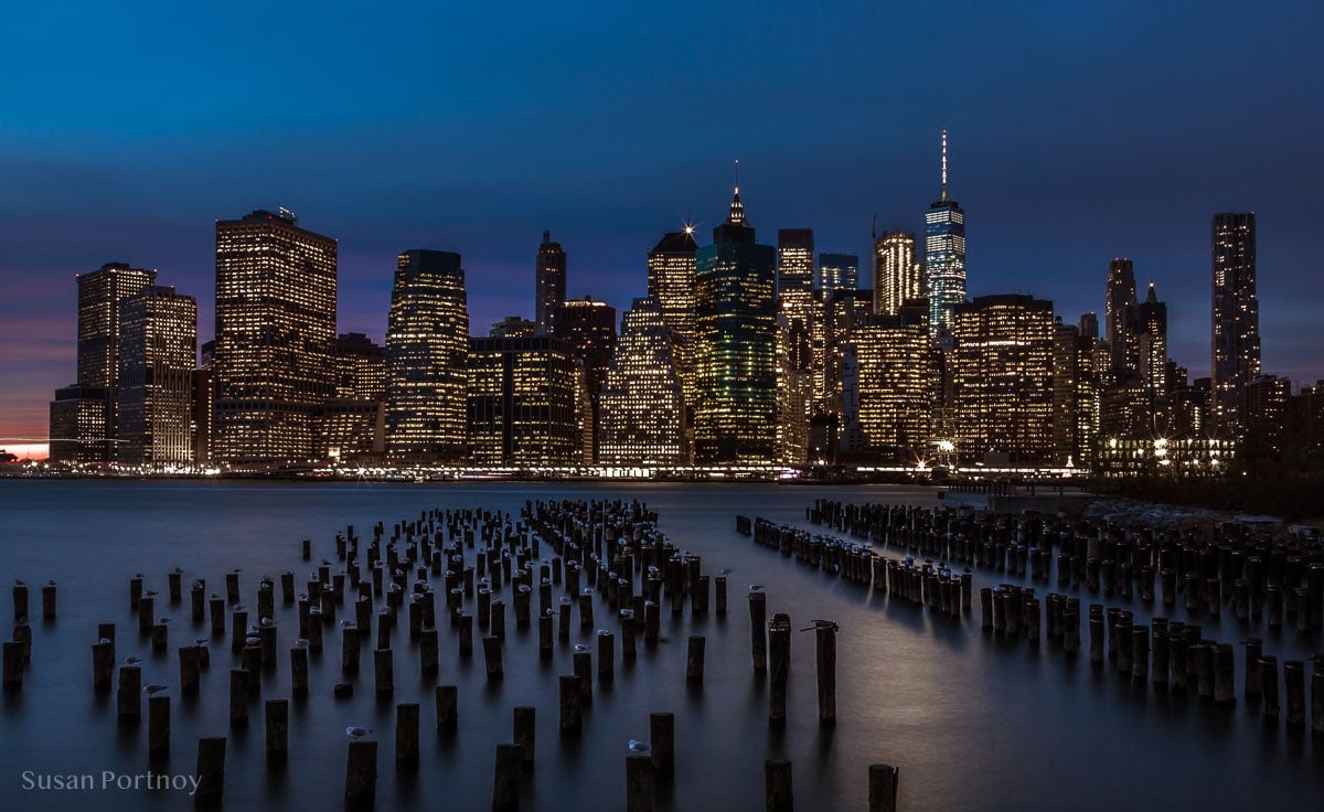 manhattan skyline night 0015