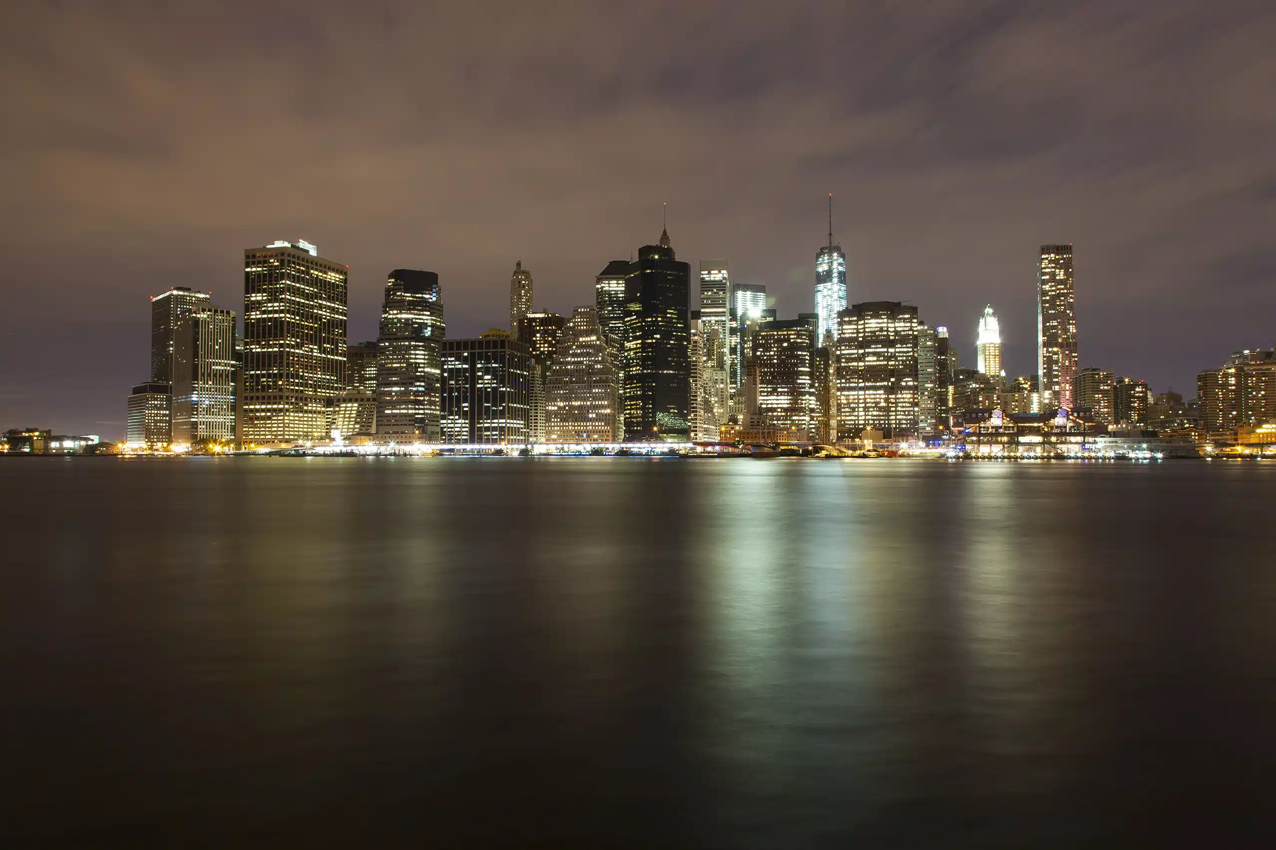 manhattan skyline night 0026