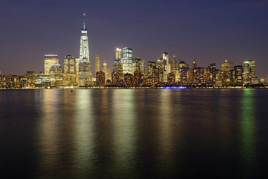 manhattan skyline night 0031