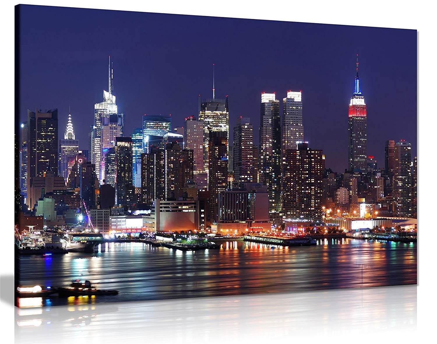 manhattan skyline night 0038