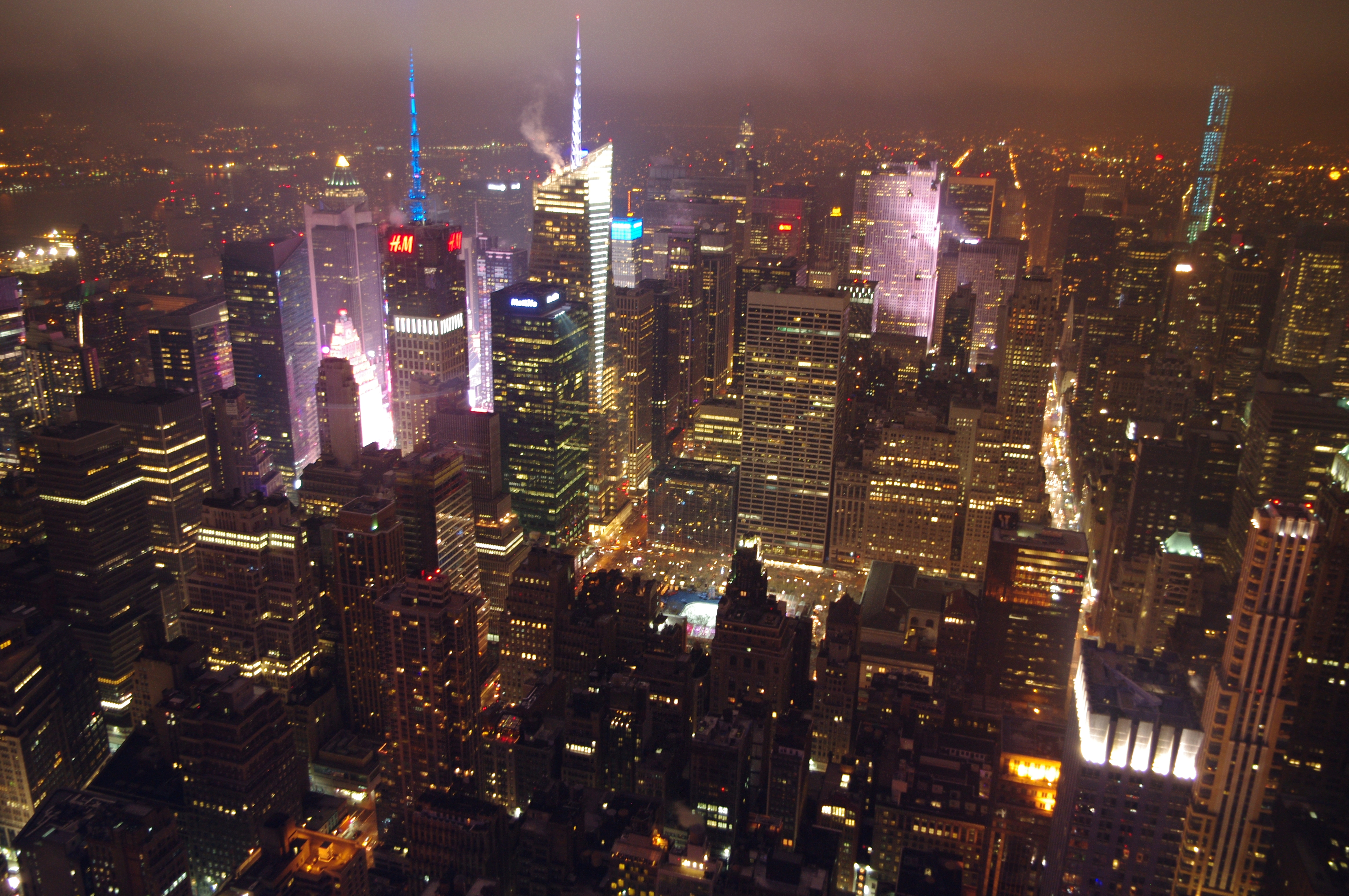manhattan skyline night 0045