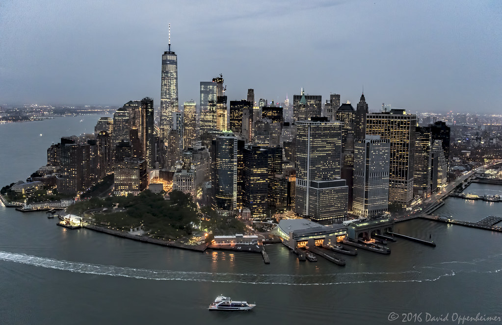 manhattan skyline night 0046