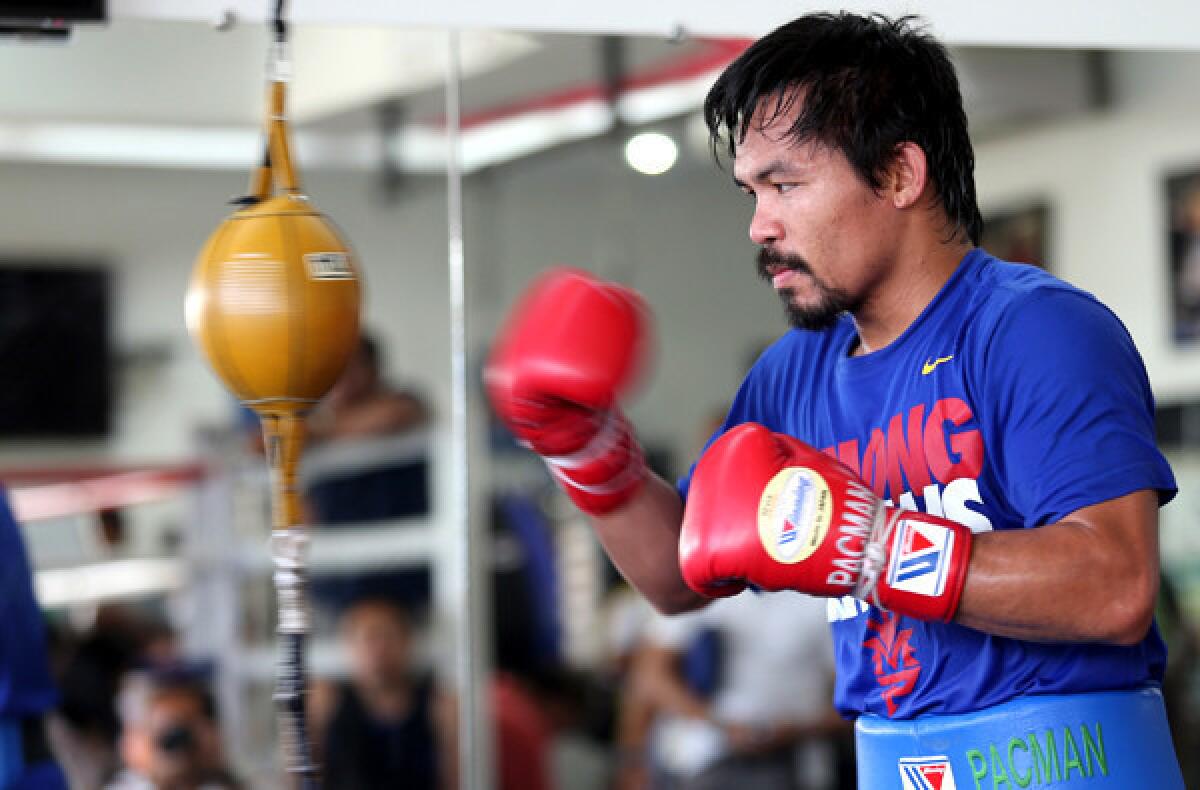 Manny Pacquiao conditioning workouts