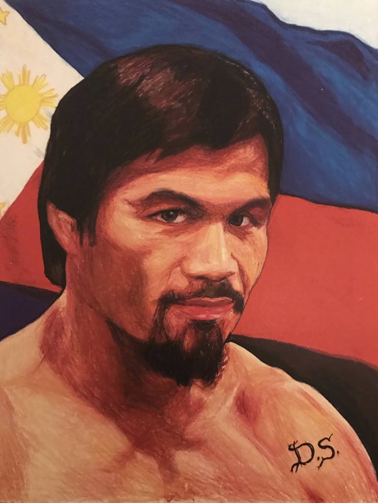 manny pacquiao portrait 0016