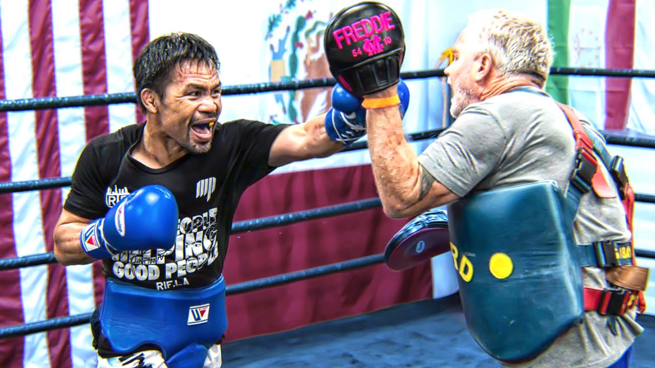 Manny Pacquiao sparring sessions