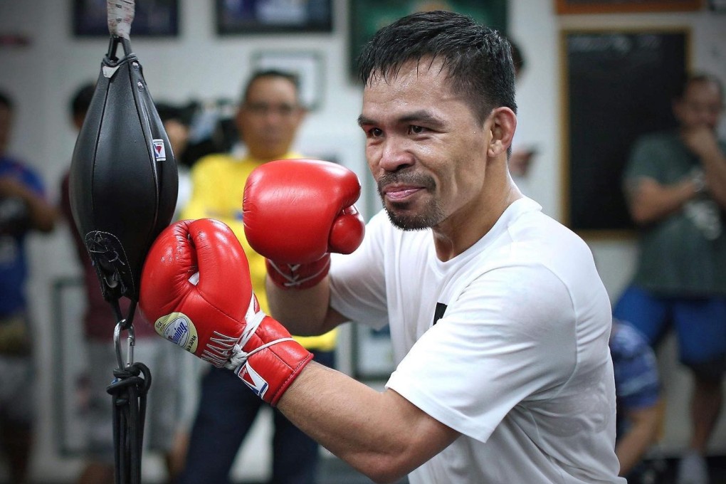 Manny Pacquiao training videos.
