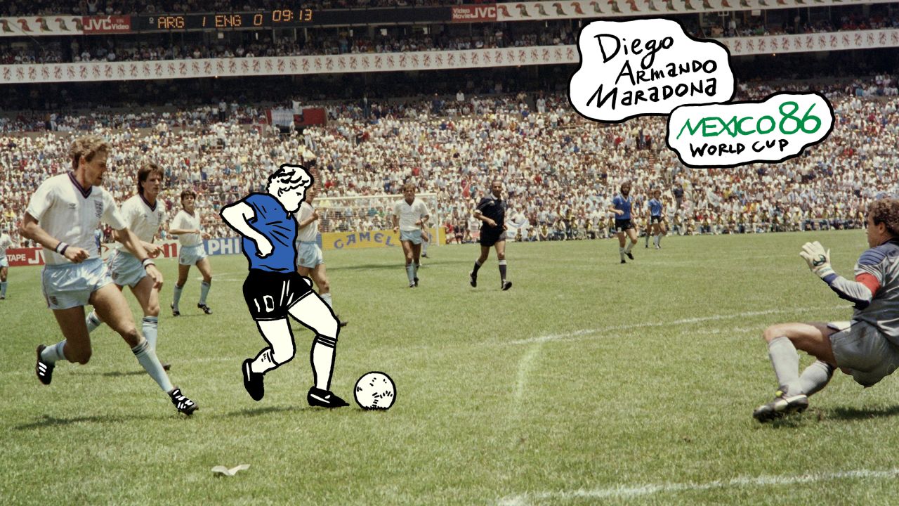 maradona celebration 0078