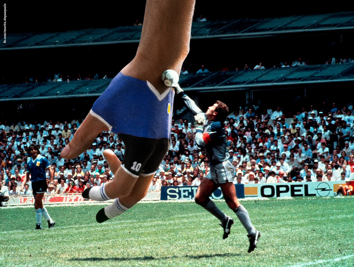 maradona hand of god wallpaper 0094