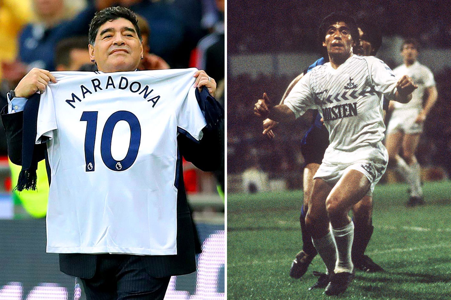 maradona spurs