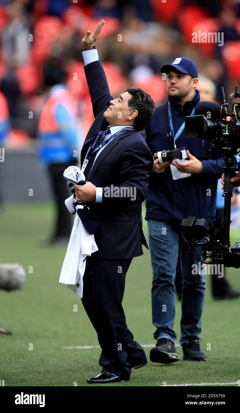 Maradona Tottenham stories.
