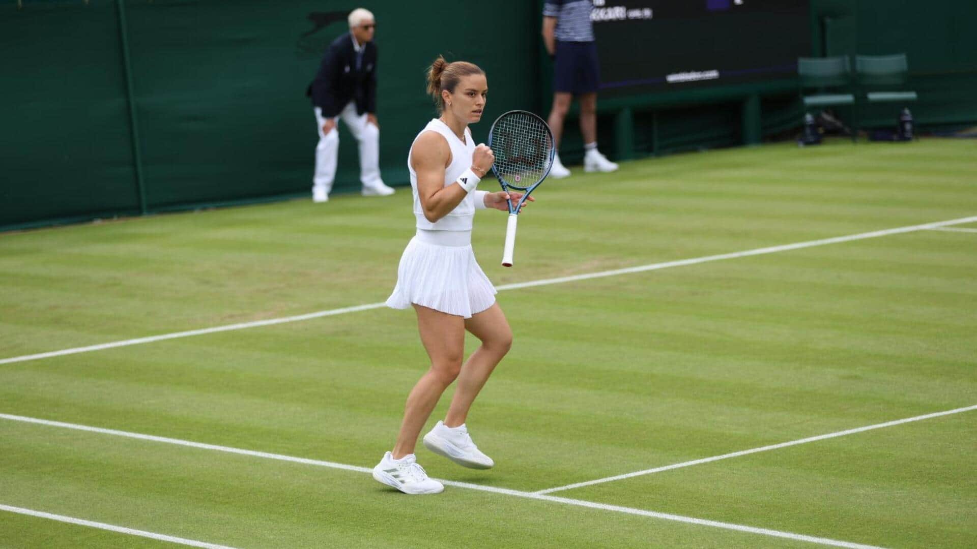 Maria Sakkari road to Wimbledon.