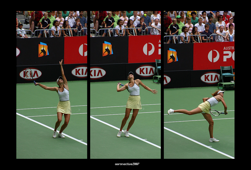 maria sharapova serve 0035