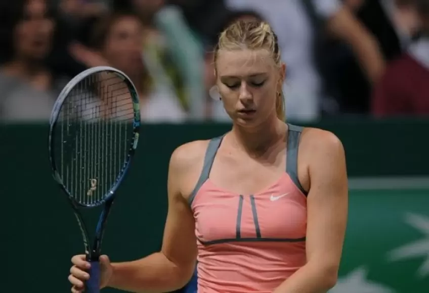 maria sharapova serve 0043