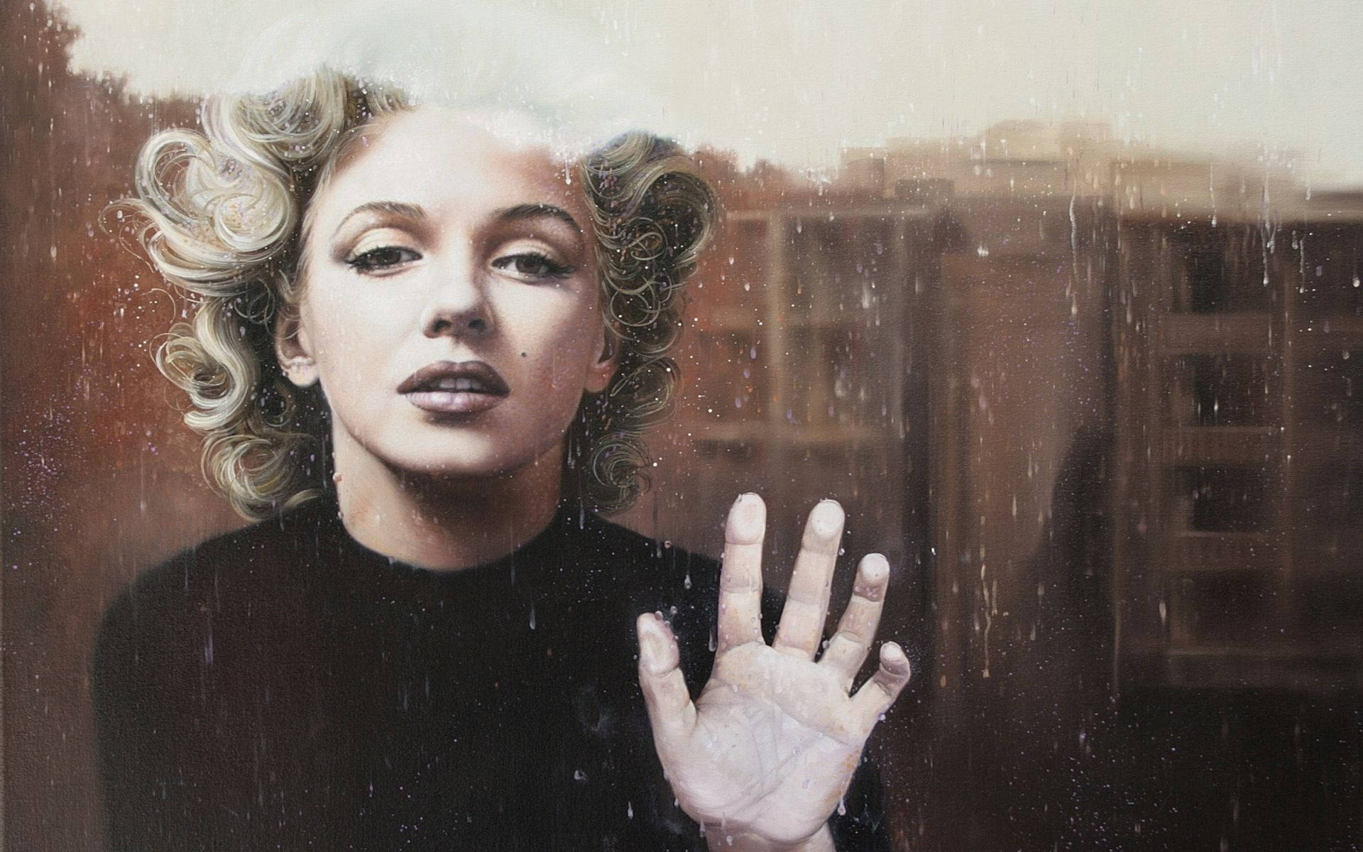 Marilyn Monroe window moment.