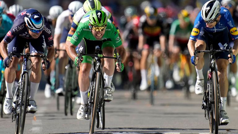 mark cavendish sprint records