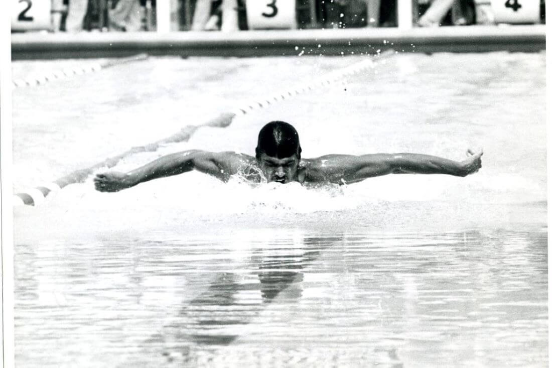 mark spitz poster with medals 0014