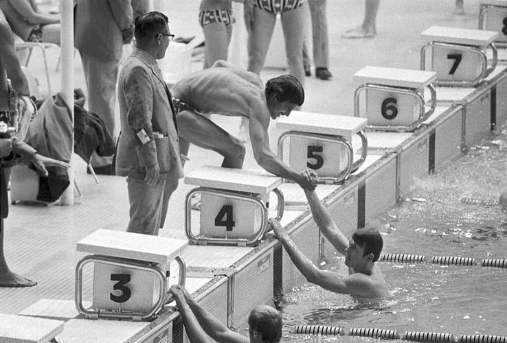 mark spitz poster with medals 0023