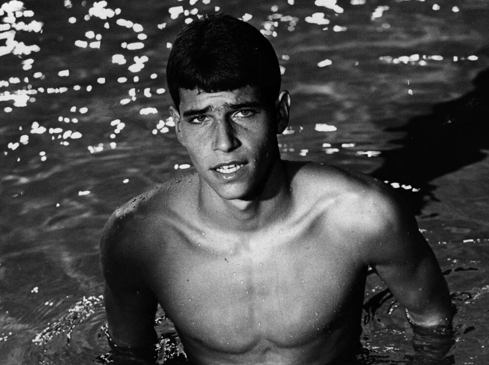 mark spitz poster with medals 0042