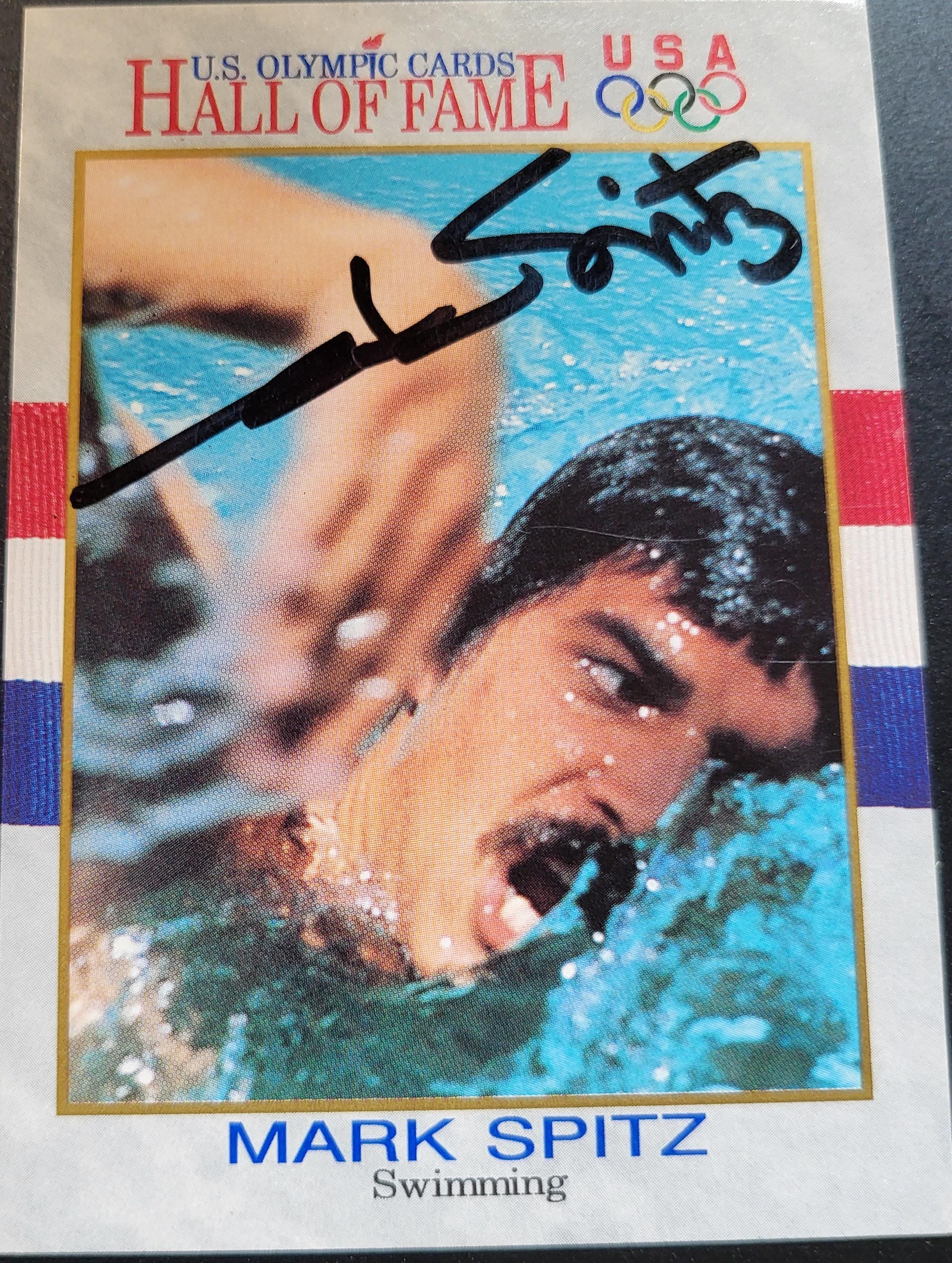 mark spitz poster with medals 0043