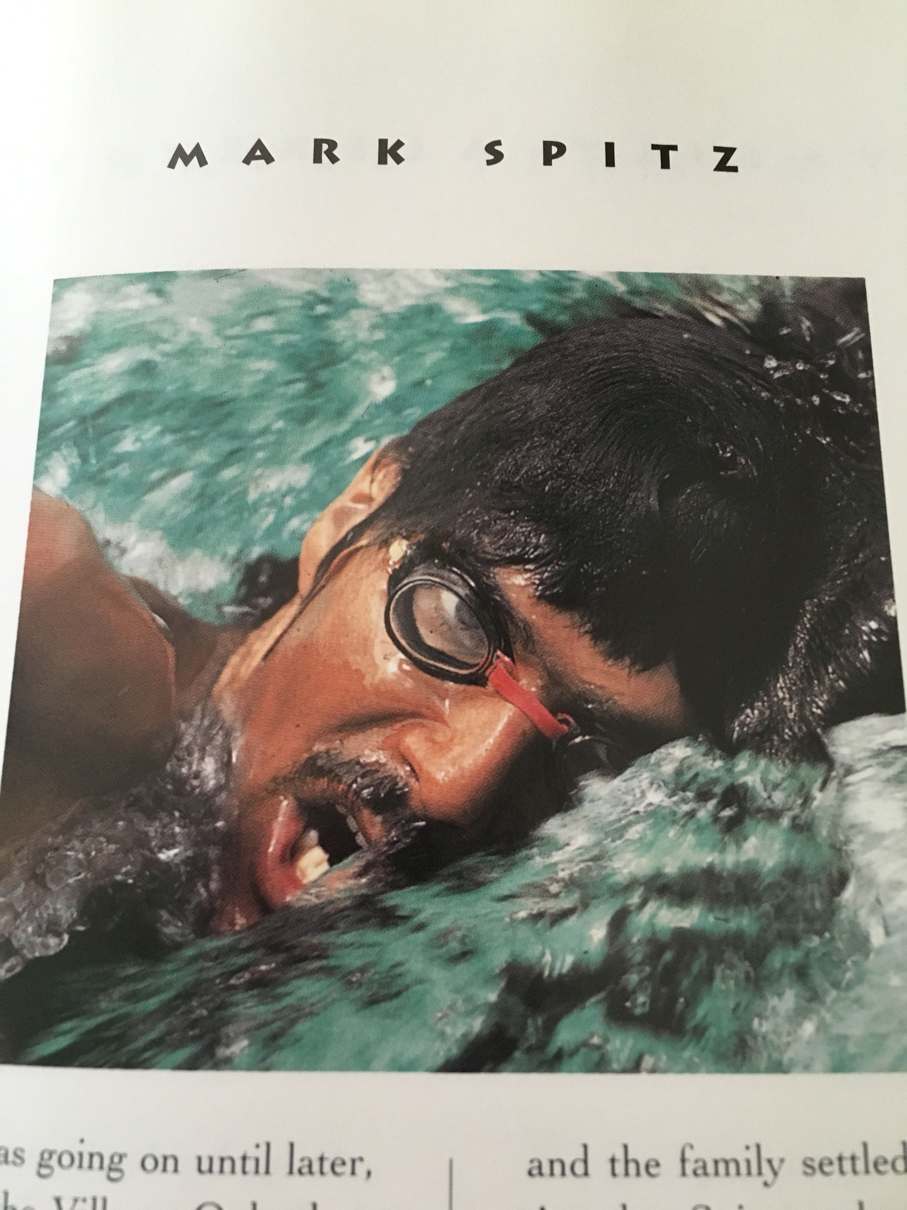 mark spitz poster with medals 0045