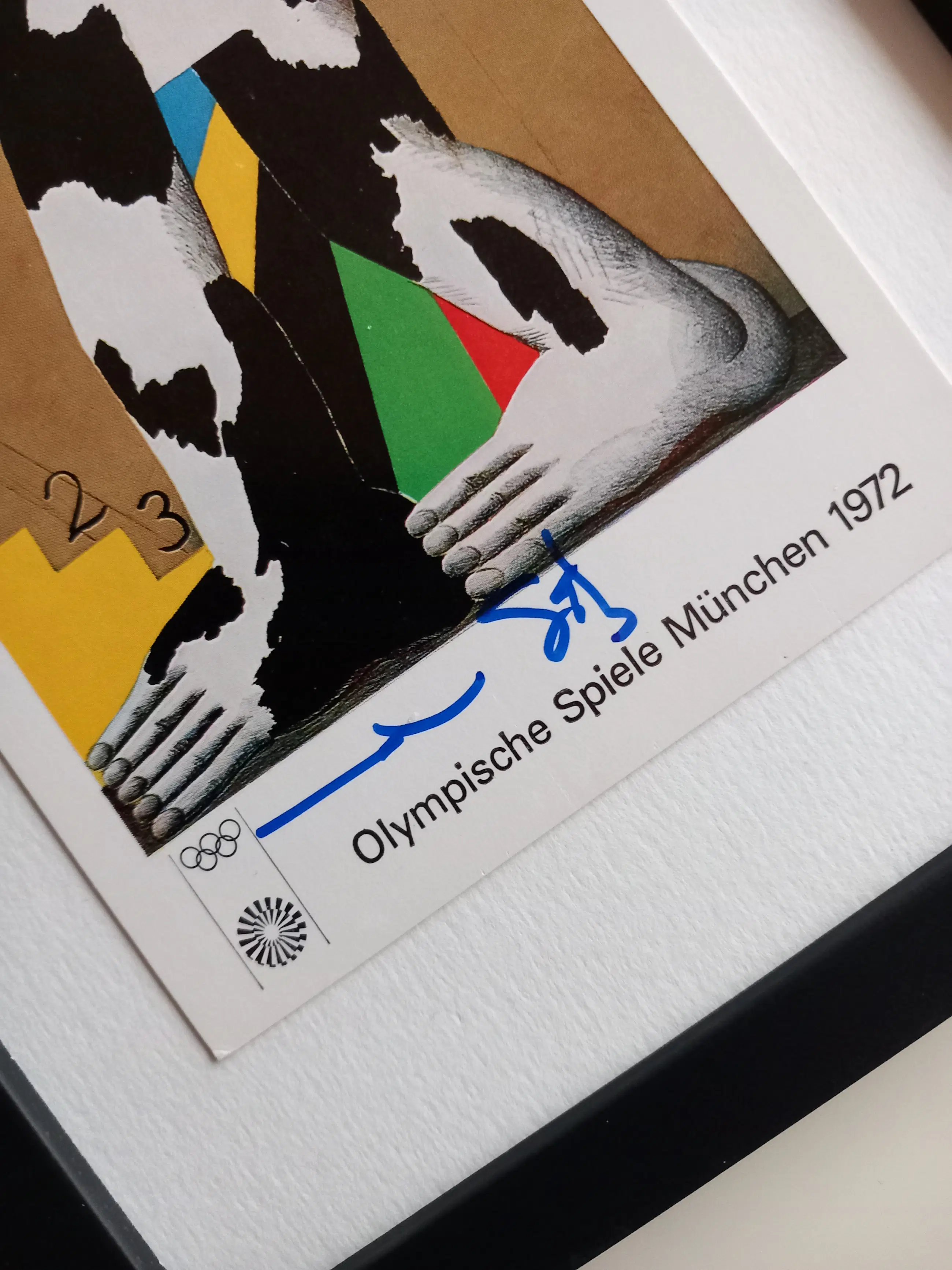 mark spitz poster with medals 0049