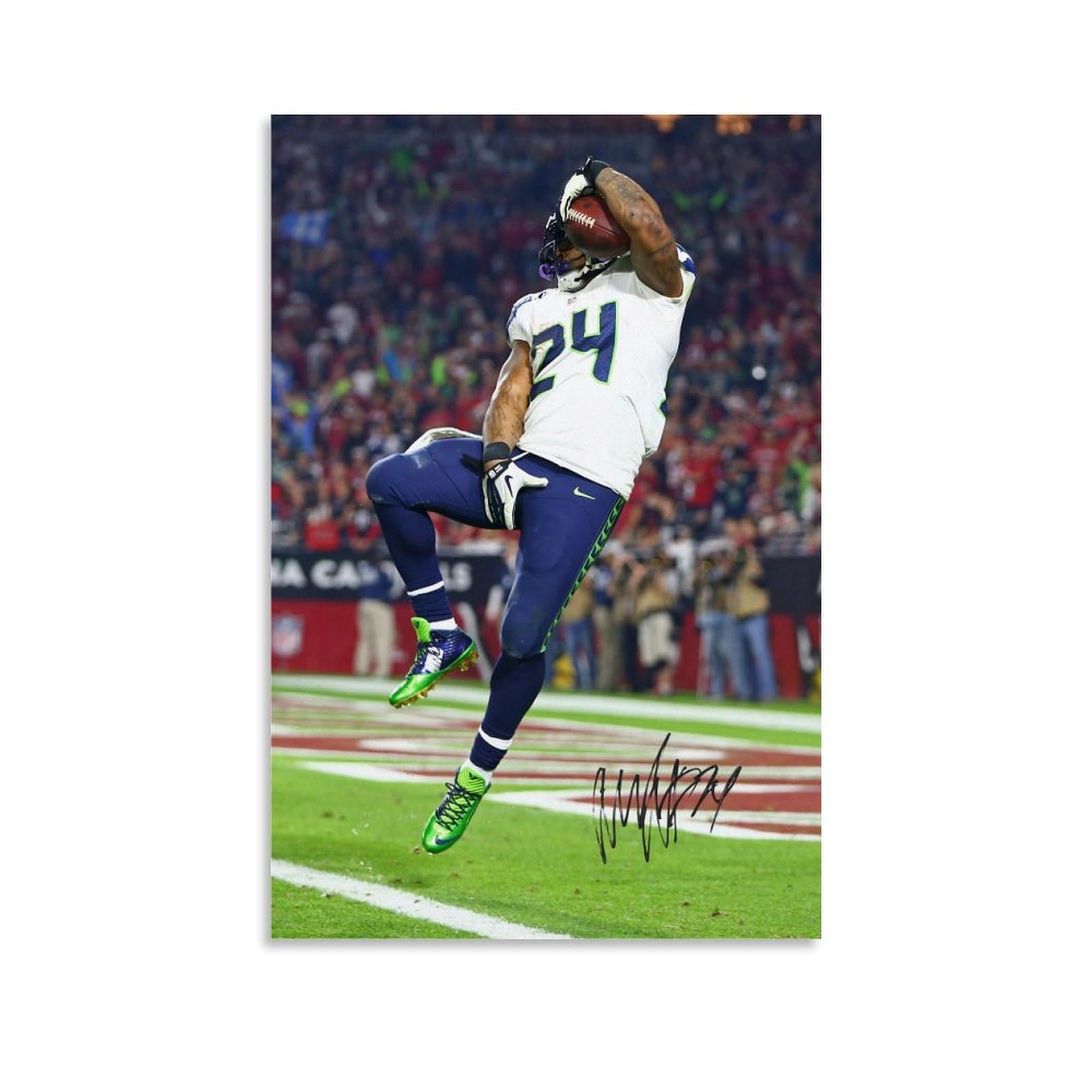 Marshawn Lynch canvas