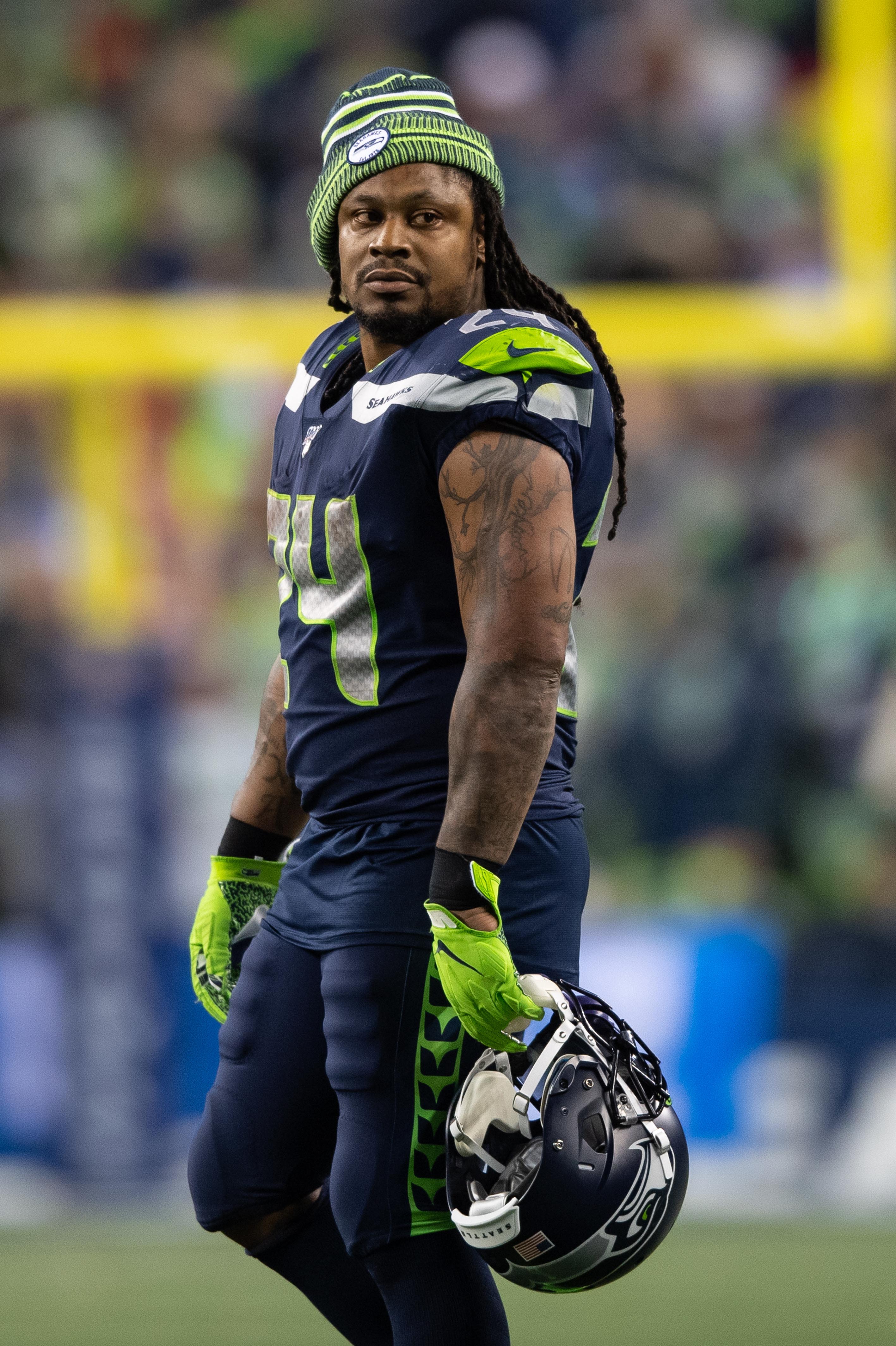 Marshawn Lynch game day images