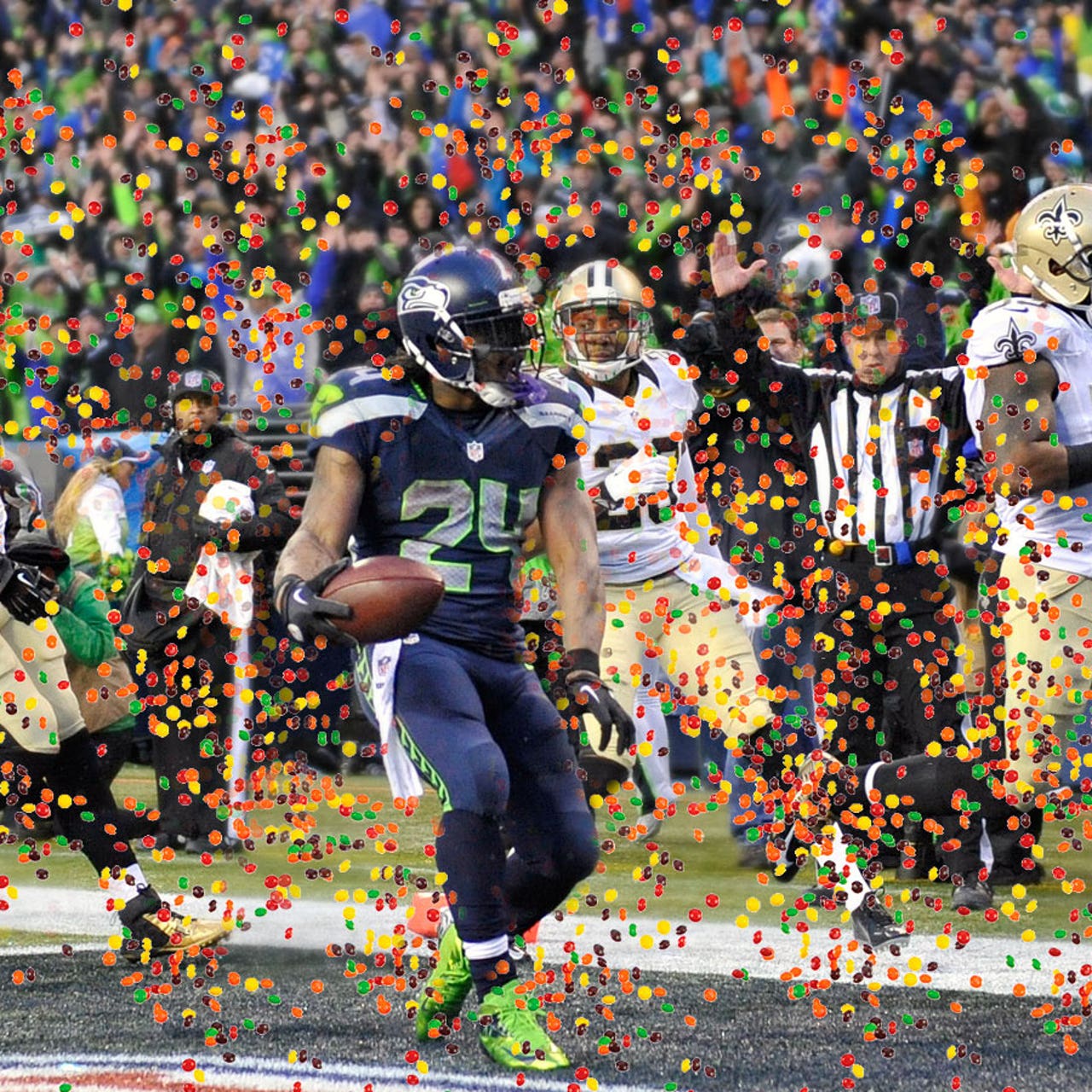 Marshawn Lynch impact on Saints