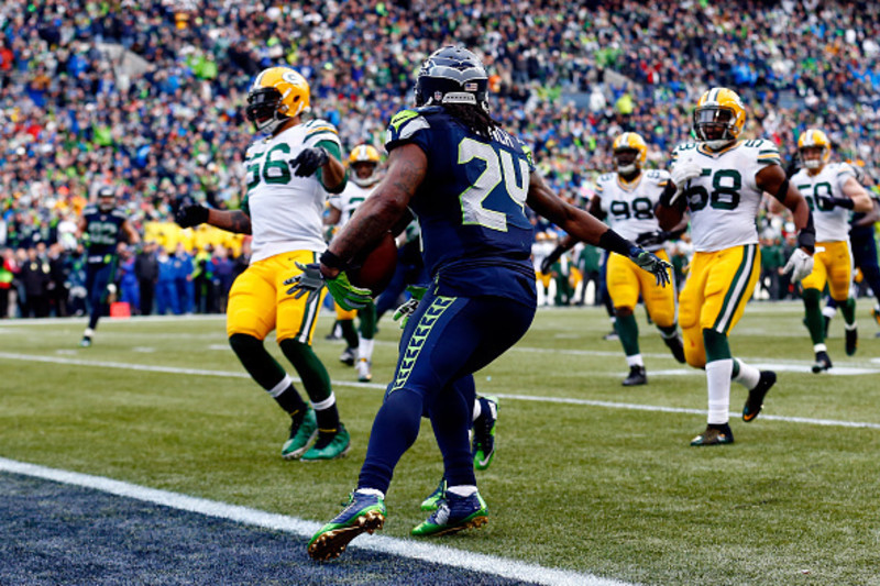 Marshawn Lynch interviews