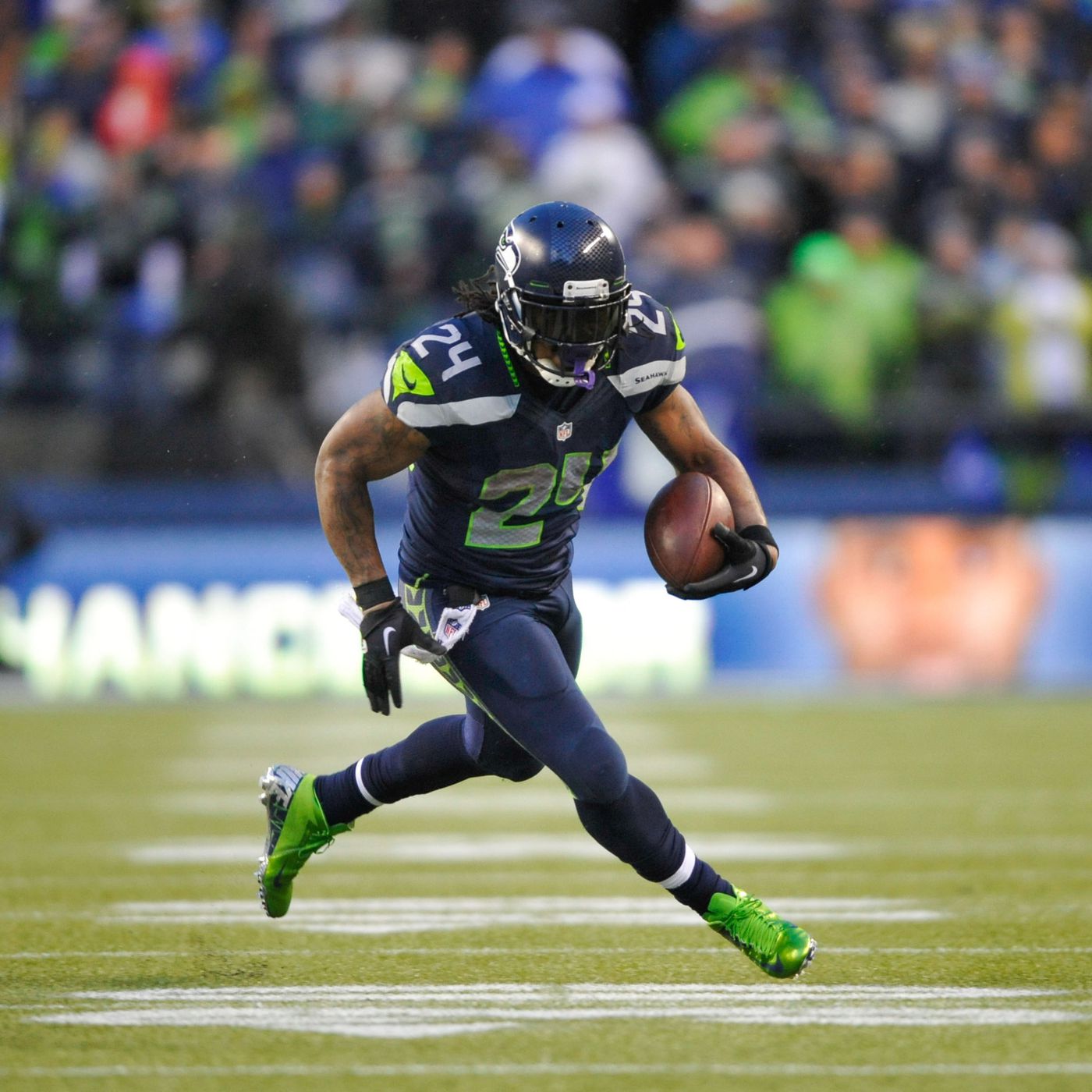 Marshawn Lynch playoff performances