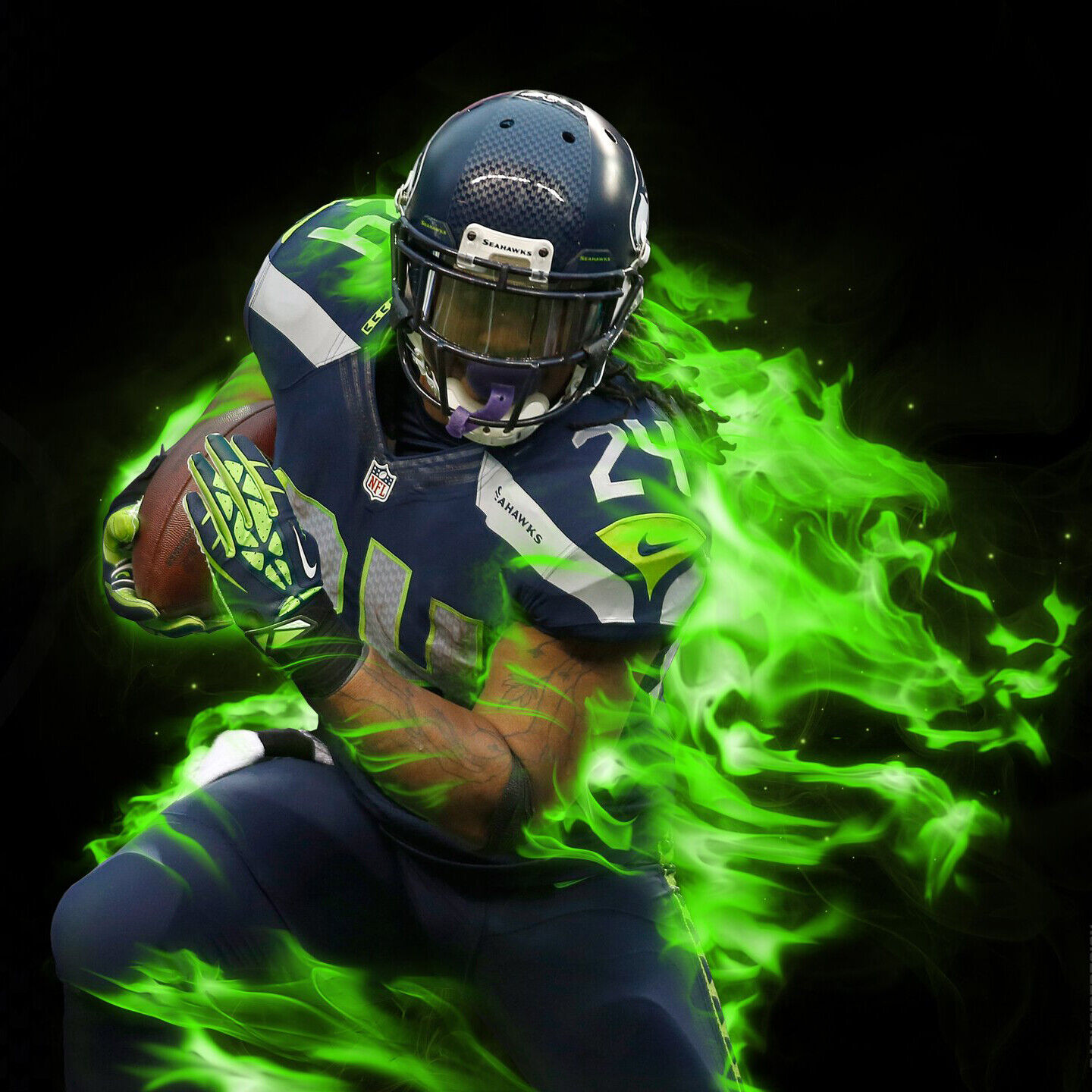 marshawn lynch poster 0009