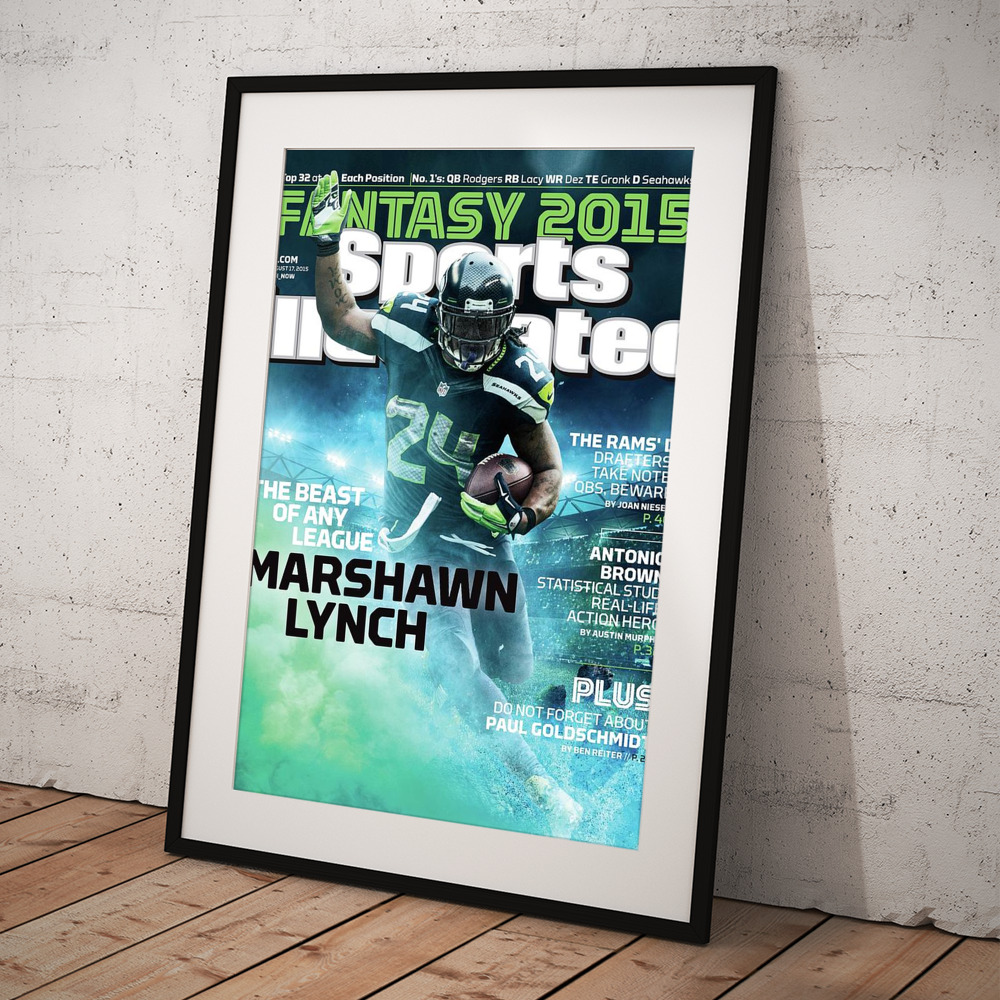marshawn lynch poster 0014
