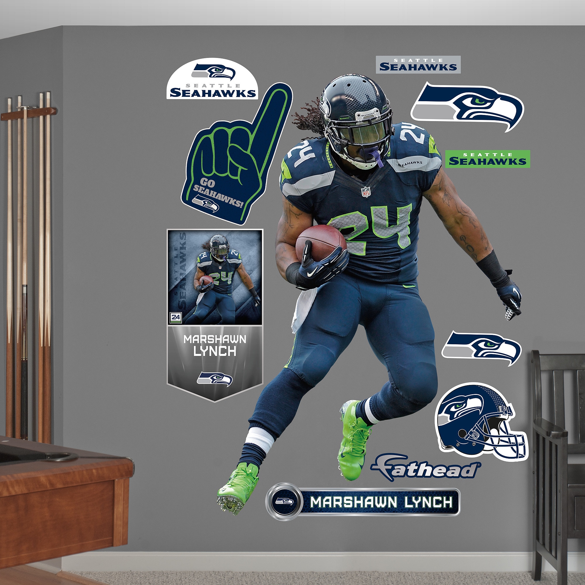 marshawn lynch poster 0022