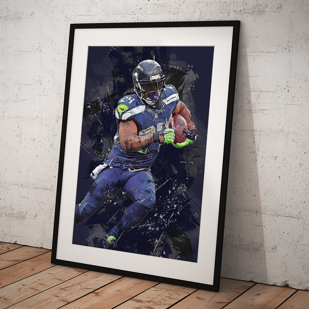 marshawn lynch poster 0045