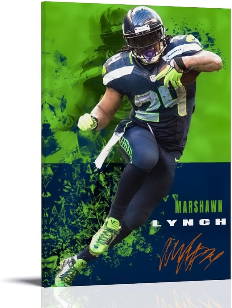 Marshawn Lynch prints