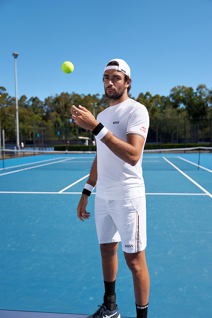 Matteo Berrettini modeling