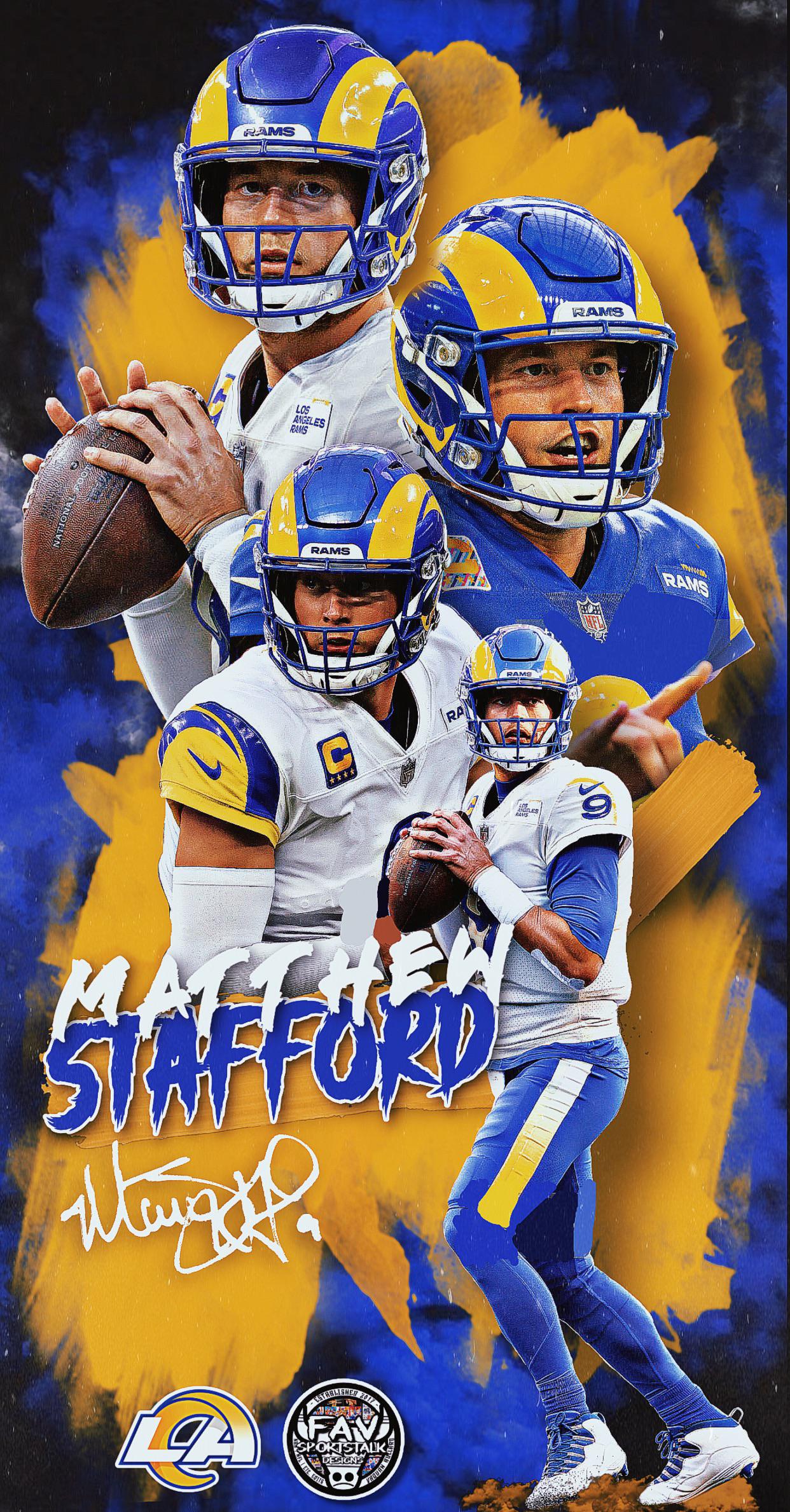 Matthew Stafford digital art