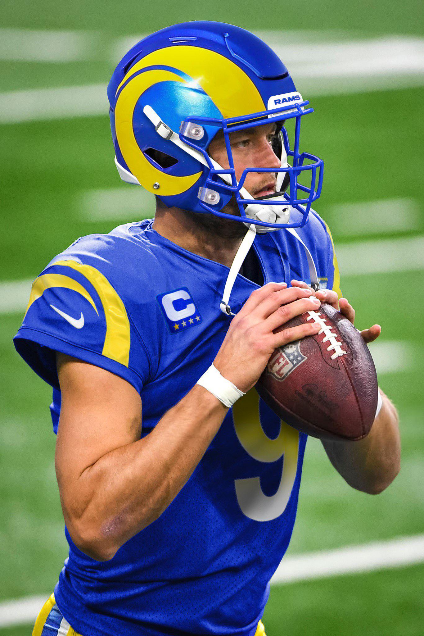 Matthew Stafford light and dark mode wallpapers.