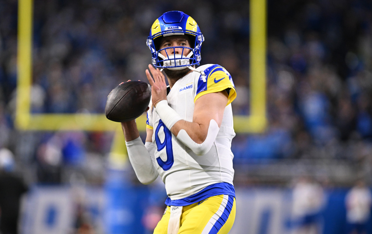 Matthew Stafford press conference images