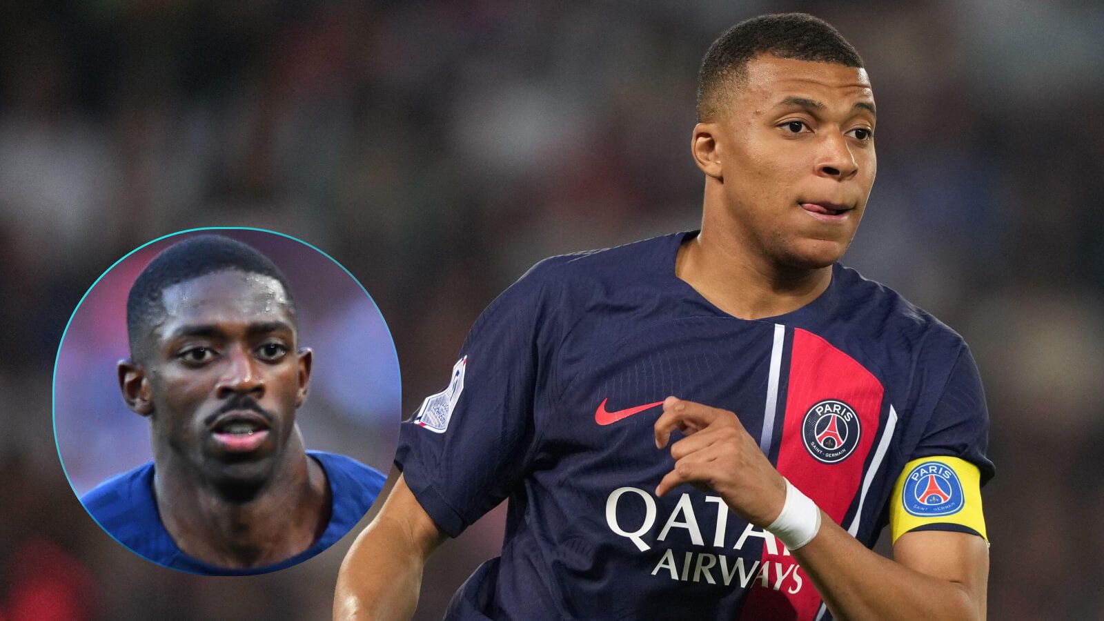 mbappe and dembele 0018