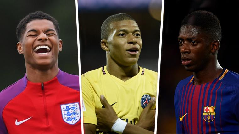 mbappe and dembele 0090