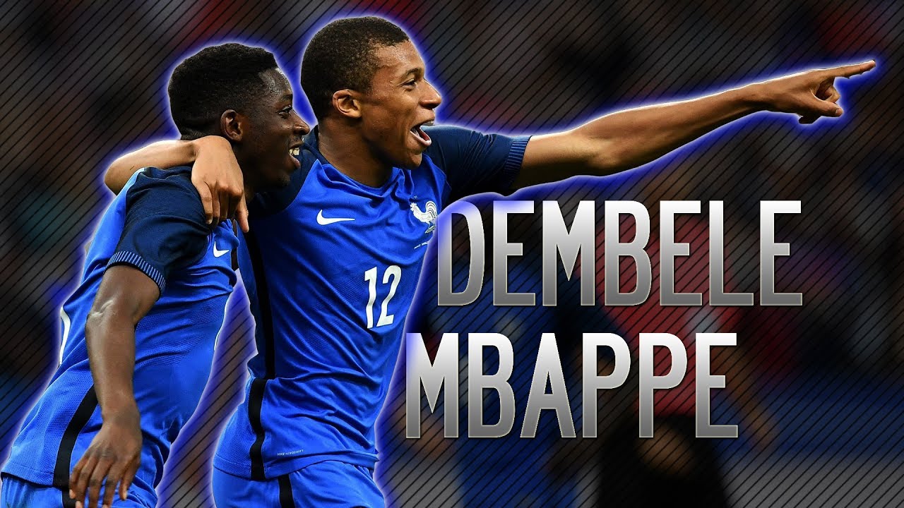 mbappe and dembele 0091