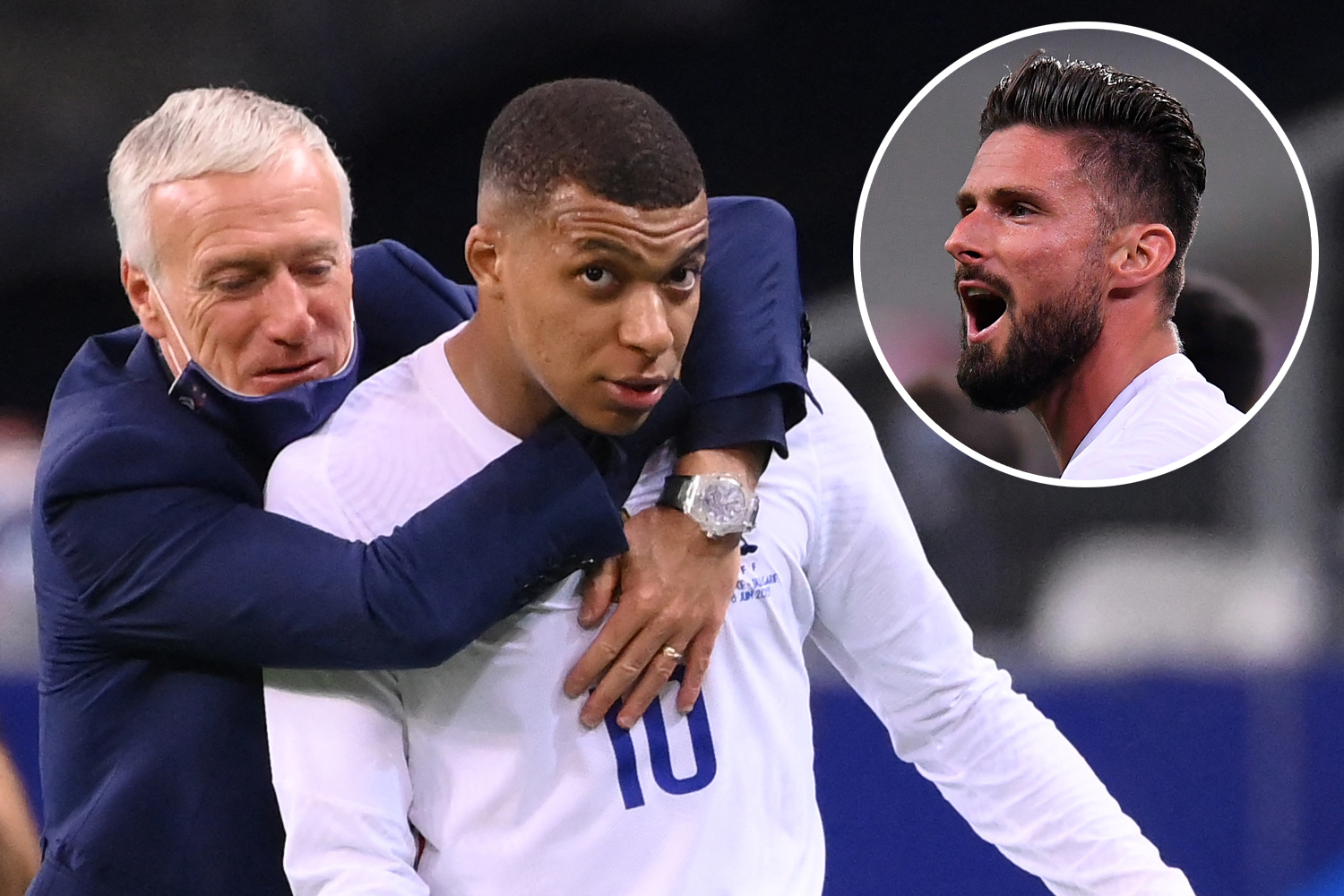 mbappe and giroud photo 0022