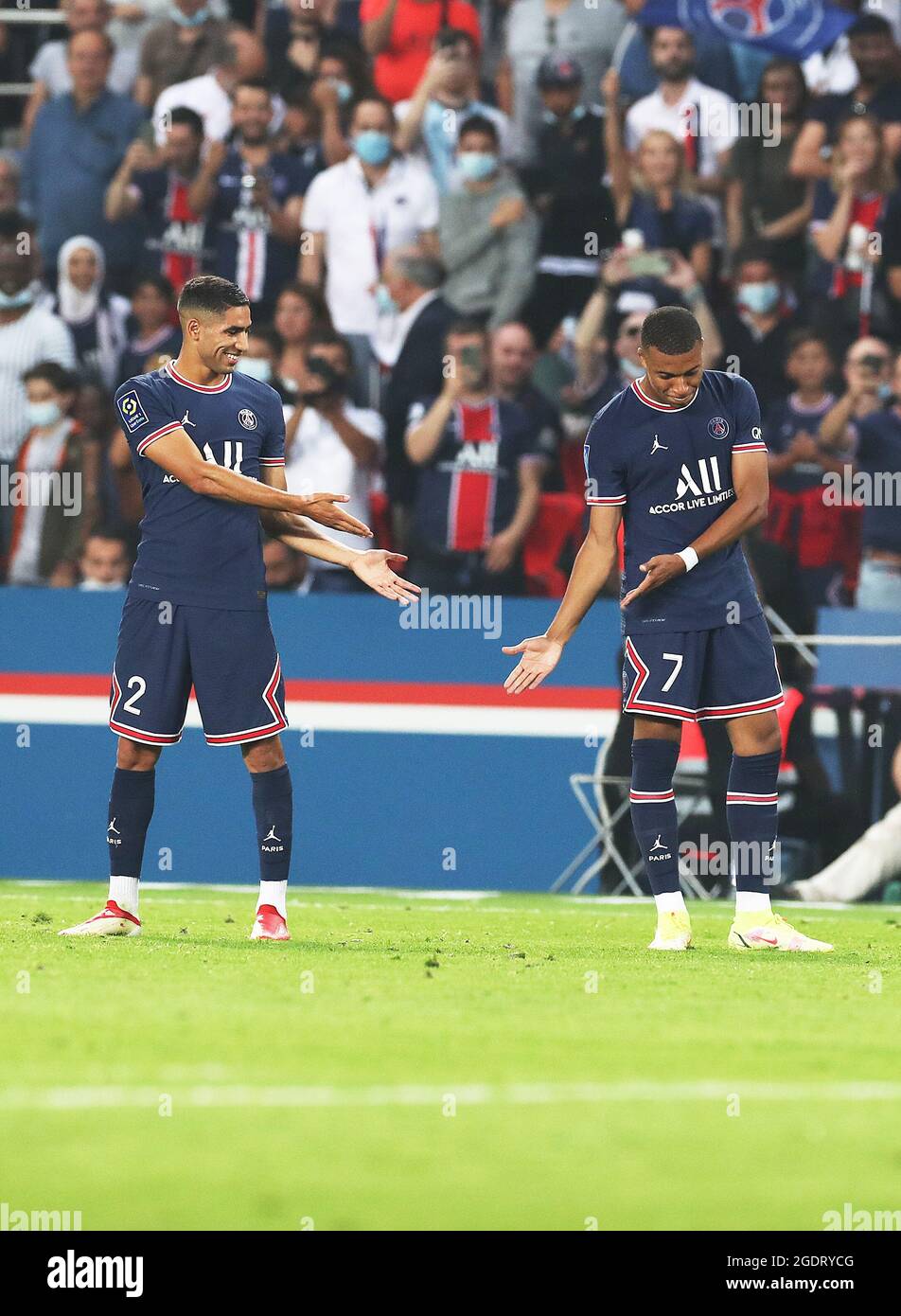 mbappe and hakimi wallpaper 0012