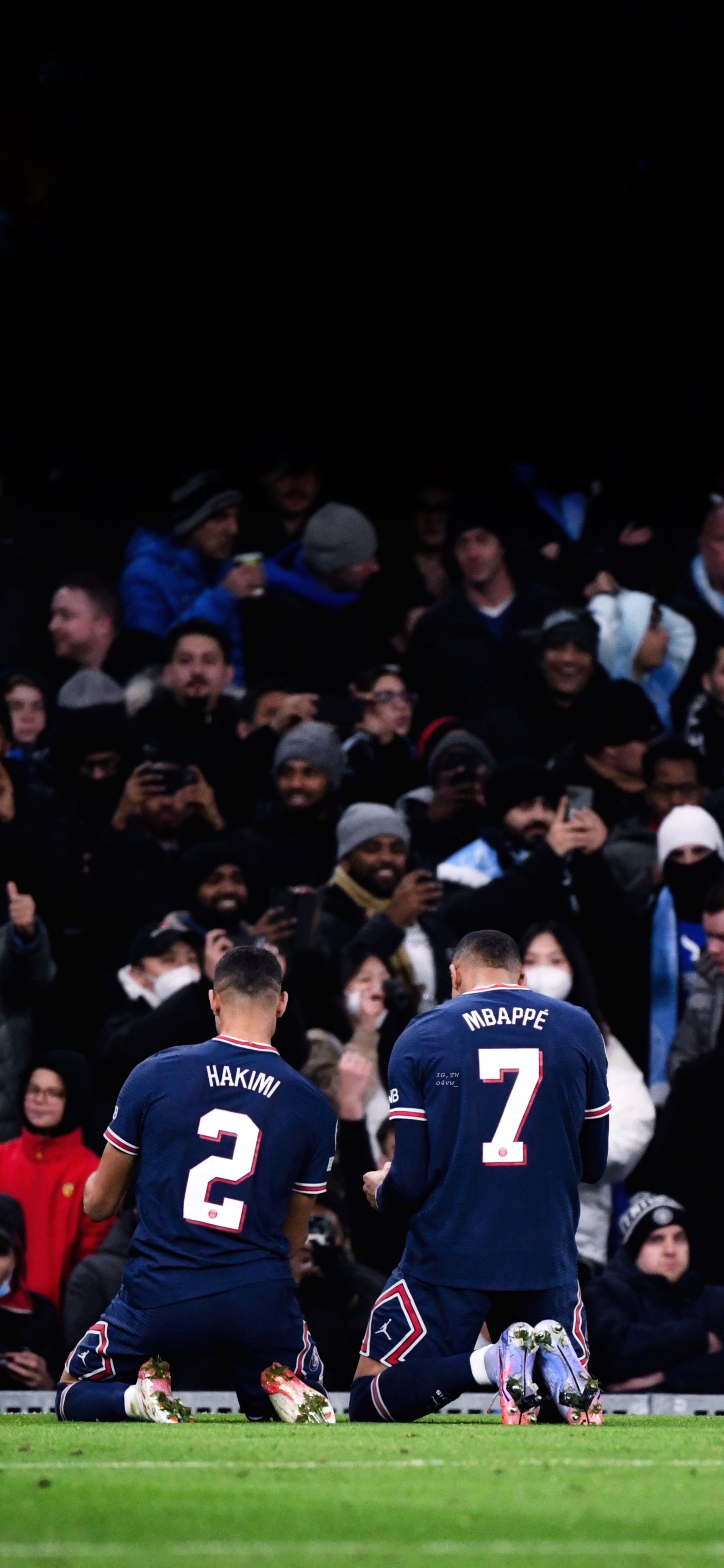 mbappe and hakimi wallpaper 0020