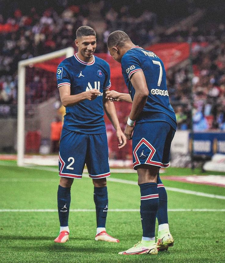 mbappe and hakimi wallpaper 0024