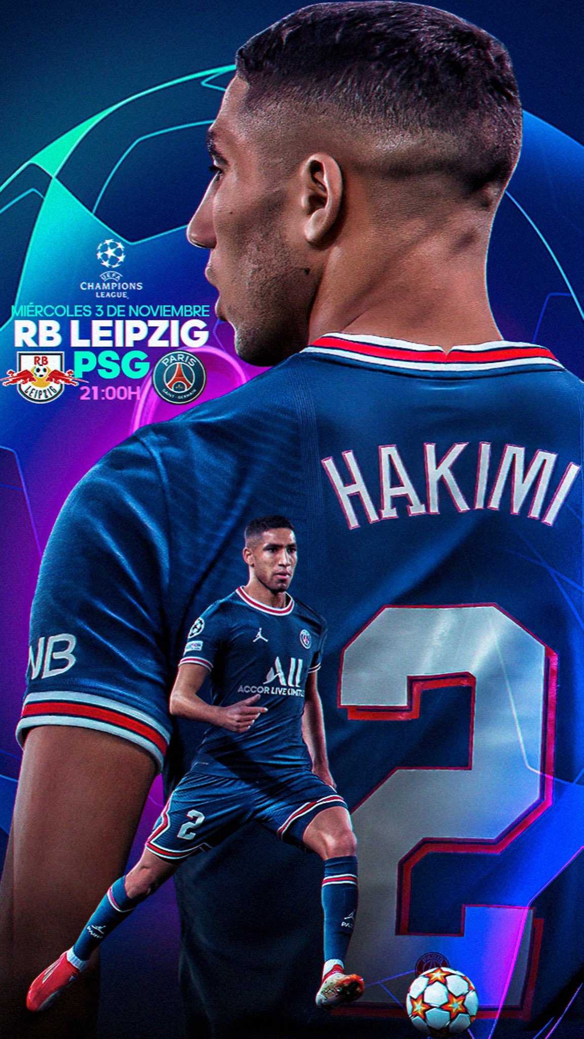 mbappe and hakimi wallpaper 0044