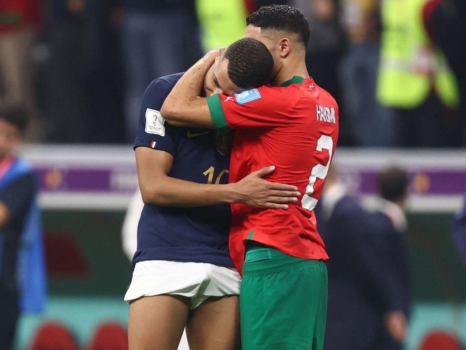 mbappe and hakimi wallpaper 0078